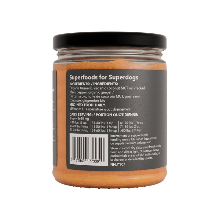 Golden Turmeric Superblend - Gideon and Sadie Posh Dogs