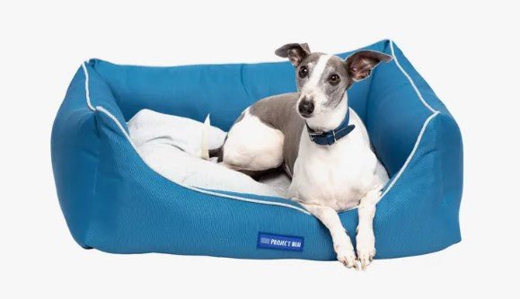 Marlin Eco-Fabric Bolster Dog Bed - Gideon and Sadie Posh Dogs