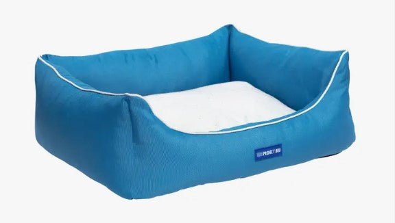 Marlin Eco-Fabric Bolster Dog Bed - Gideon and Sadie Posh Dogs